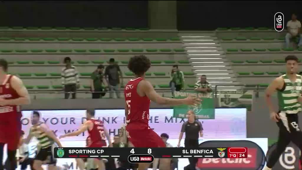 Imagem de Basquetebol: Campeonato Nacional de Basq - Sporting x Benfica