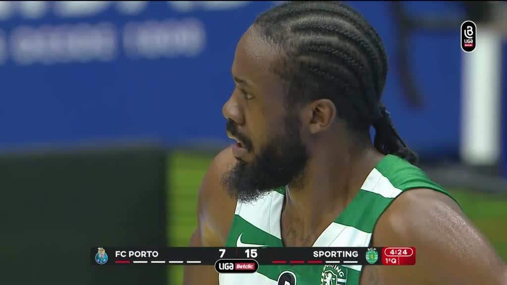 Imagem de Basquetebol: Campeonato Nacional de Basq - FC Porto x Sporting