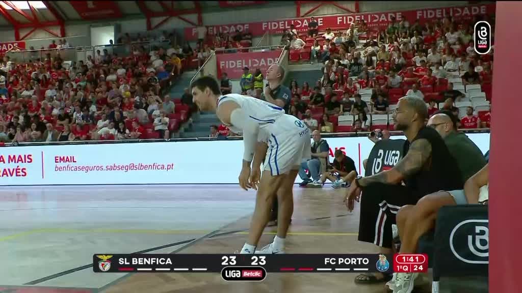 Imagem de Basquetebol: Campeonato Nacional de Basq - Benfica x FC Porto