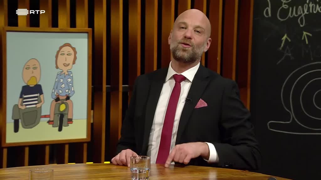 Imagem de Duas Pessoas a Fazer Televisão - Neste episódio vamos dar as boas vindas à primavera e à voz off do nosso programa (Tiago Ribeiro)