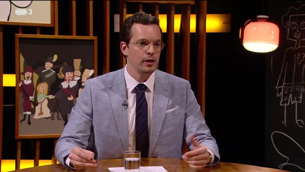 Imagem de Duas Pessoas a Fazer Televisão - Neste episódio vamos saber quem acabou com o limbo, e quem vai para o paraíso e para o inferno.