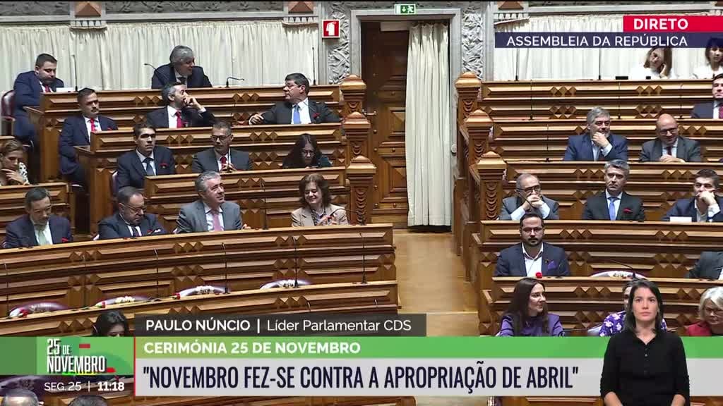 Imagem de Sessão Solene 25 de Novembro