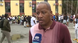 Imagem de Futebol CV / H�quei em Patins Angola / Show A�reo Mo�ambique