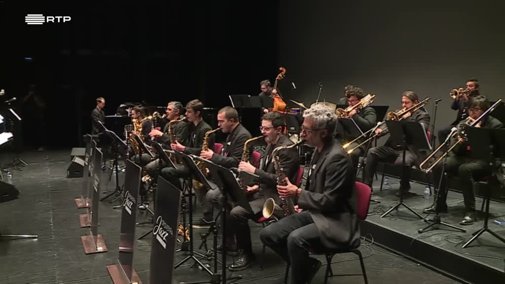 Imagem de Orquestra Jazz de Setúbal no Festival A