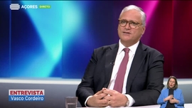 Imagem de Entrevista Vasco Cordeiro- Ex Presidente Comité das Regiões