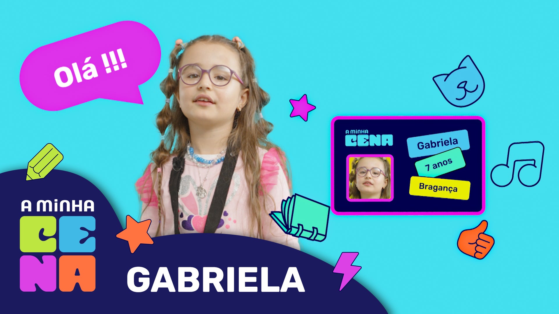 Imagem de A Minha Cena - Gabriela, 7 anos, Bragança