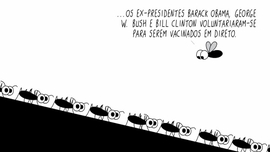 Vacinados em direto