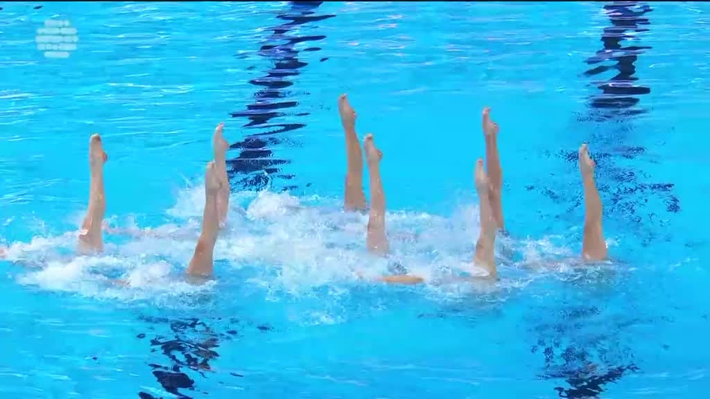 Imagem de Campeonatos do Mundo de Desportos Aquát - Natação Artística: Equipas - Esquema Técnico (Final)