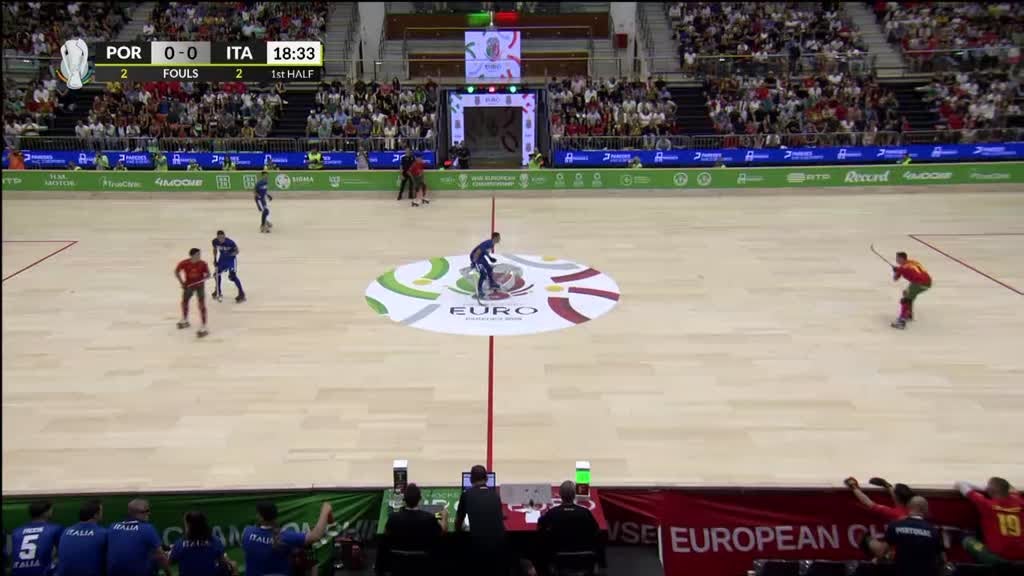 Imagem de Hóquei em Patins: Campeonato da Europa - Portugal x Itália