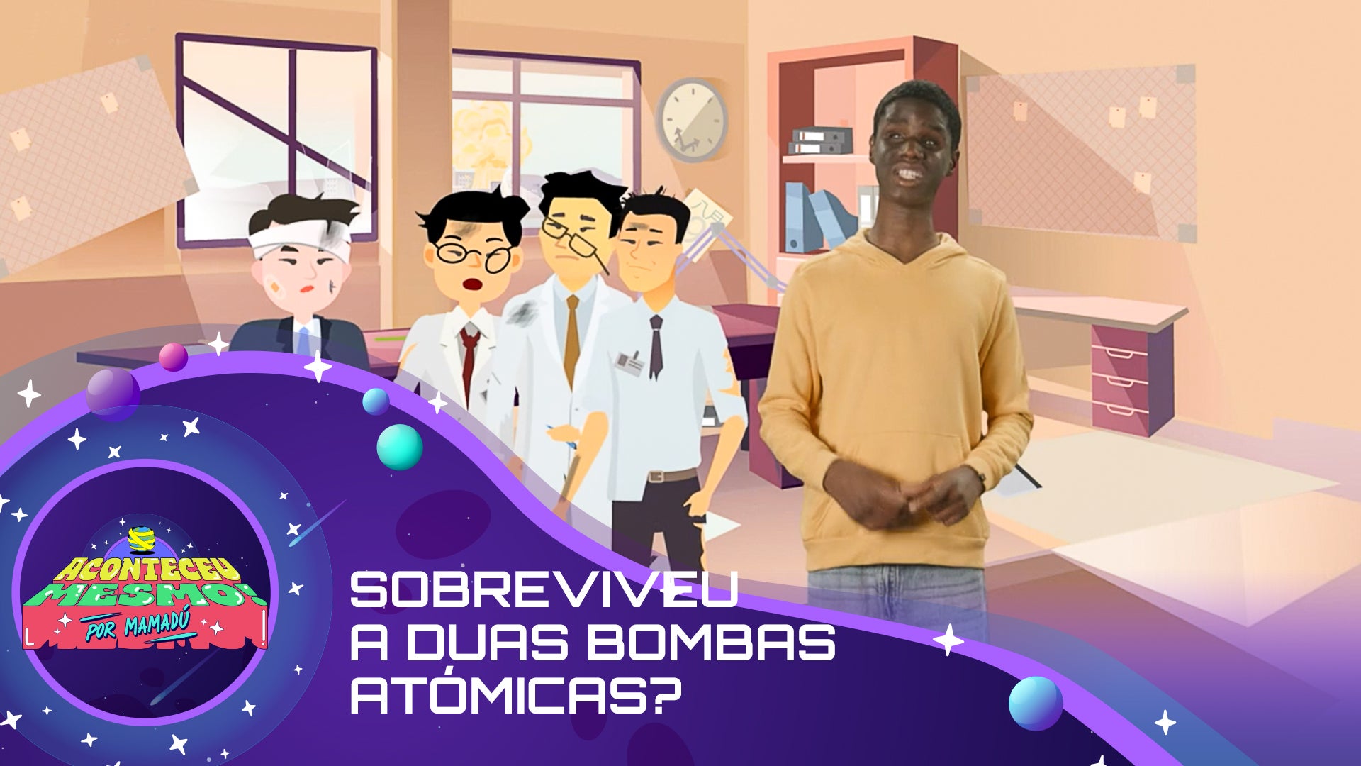 Imagem de Aconteceu Mesmo! - Sobreviveu a Duas Bombas Atómicas?