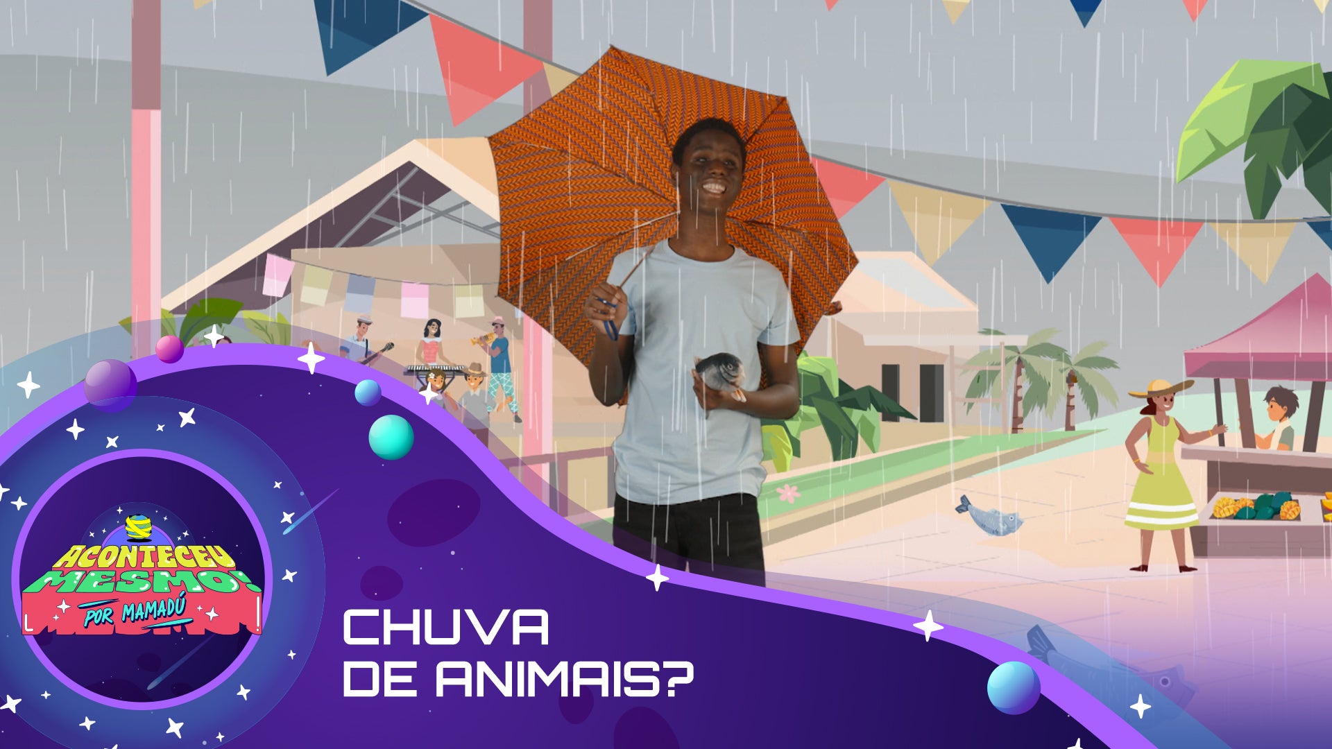 Imagem de Aconteceu Mesmo! - Chuva de Animais?