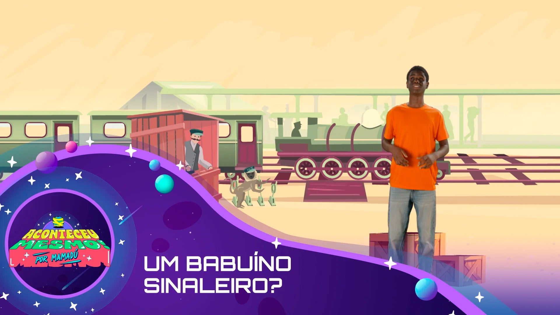 Imagem de Aconteceu Mesmo! - Um Babuíno Sinaleiro?