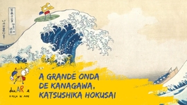 Imagem de A Grande Onda de Kanagawa, Katsushika Hokusai