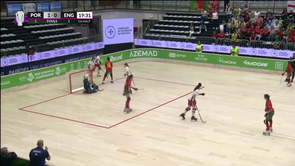 Imagem de Hóquei em Patins Feminino: Campeonato d - Portugal x Inglaterra