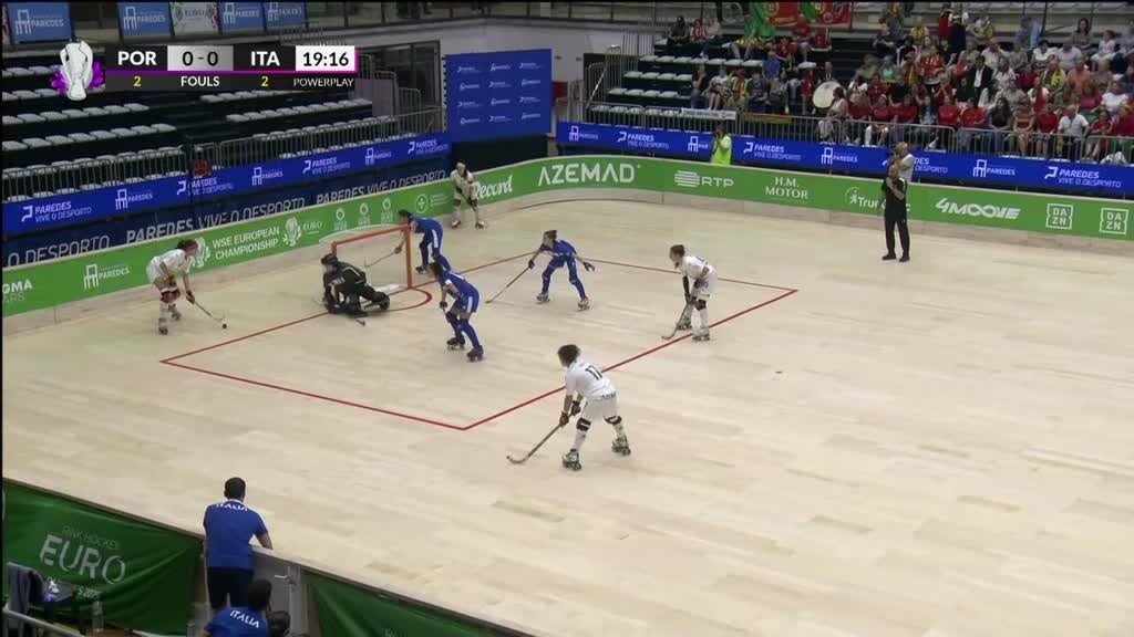 Imagem de Hóquei em Patins Feminino: Campeonato d - Portugal x Itália