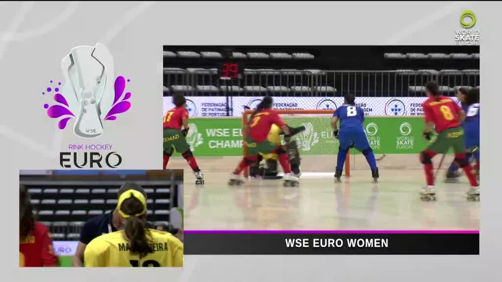 Imagem de Hóquei em Patins Feminino: Campeonato d - Portugal x Itália