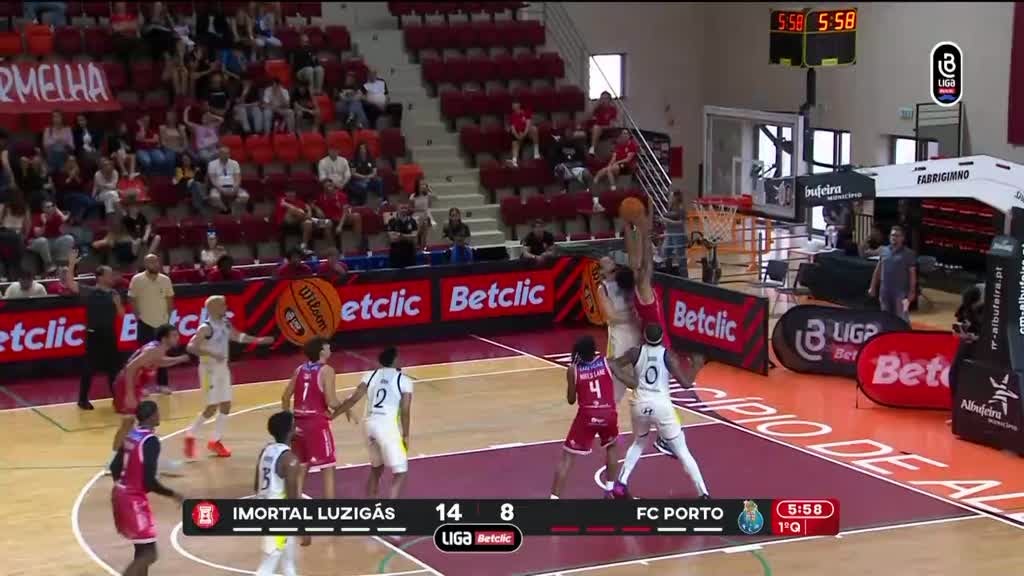 Imagem de Basquetebol: Campeonato Nacional de Basq - Imortal x FC Porto