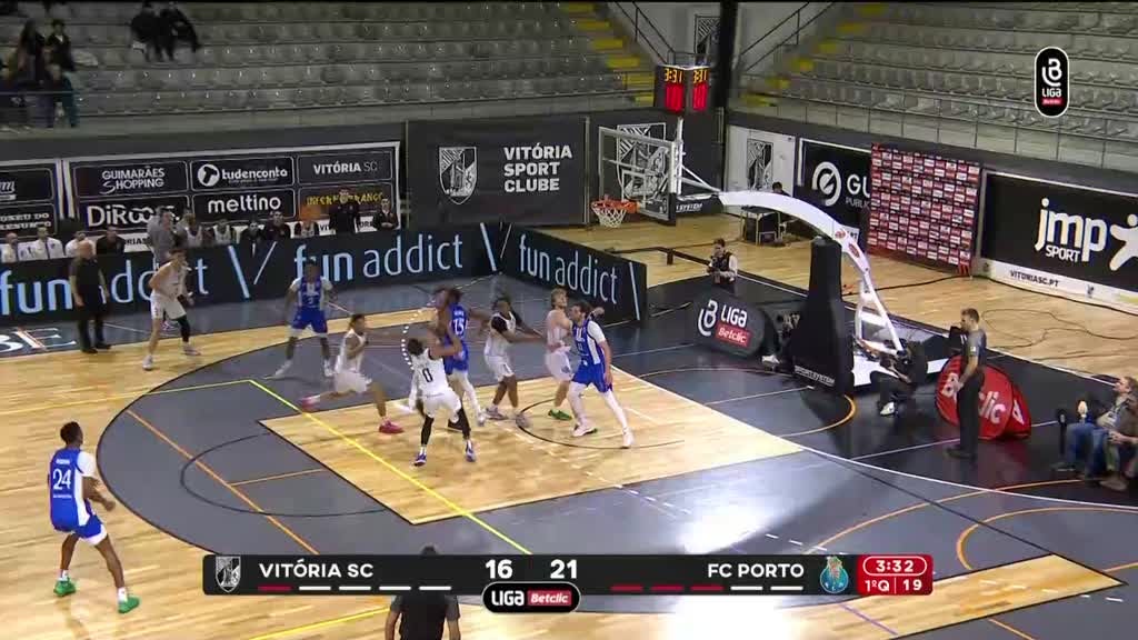 Imagem de Basquetebol: Campeonato Nacional de Basq - Vitória SC x FC Porto