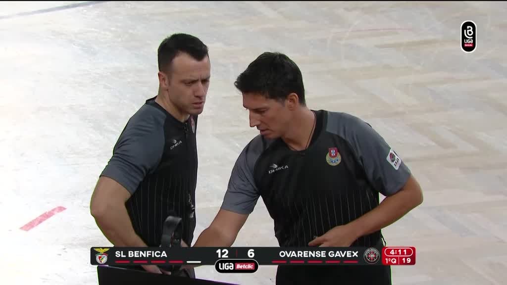 Imagem de Basquetebol: Campeonato Nacional de Basq - SL Benfica x Ovarense
