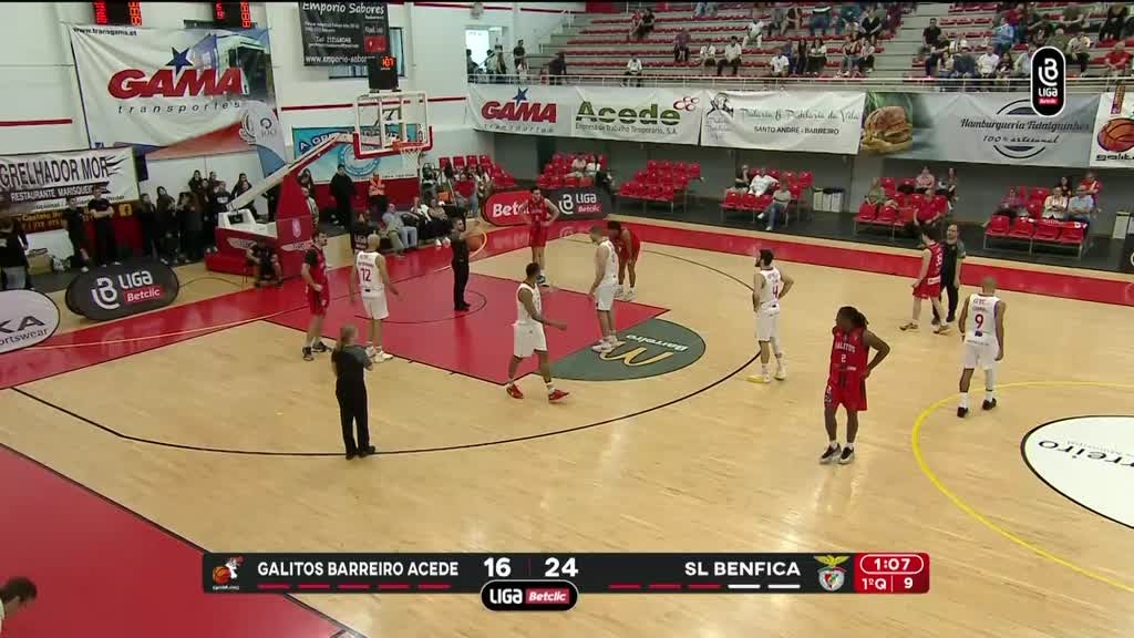 Imagem de Basquetebol: Campeonato Nacional de Basq - Galitos FC x SL Benfica
