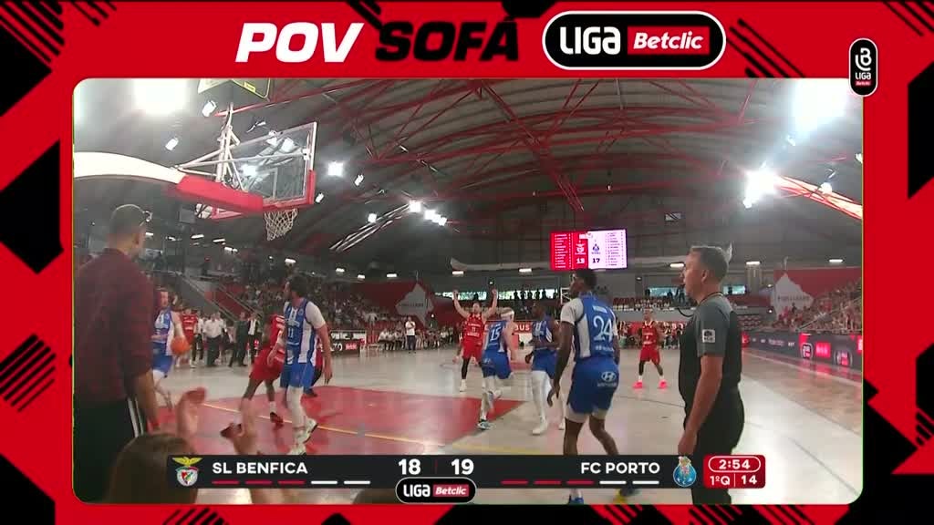 Imagem de Basquetebol: Campeonato Nacional de Basq - SL Benfica x FC Porto (Final Jogo 2)