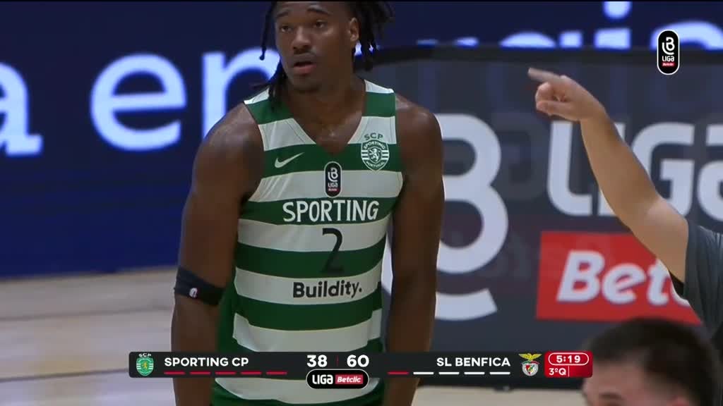 Imagem de Basquetebol: Campeonato Nacional de Basq - Sporting CP x SL Benfica