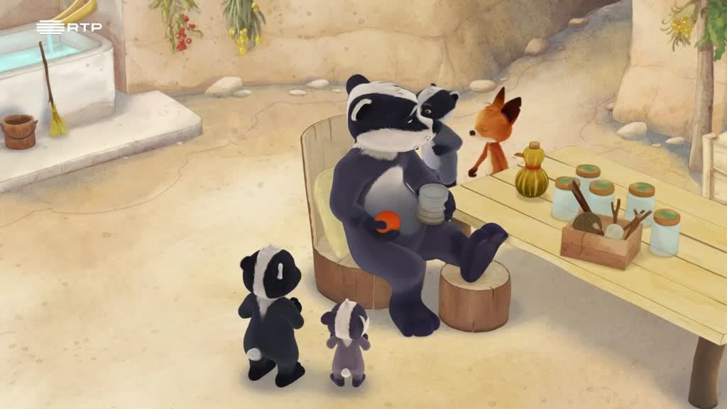 Imagem de O Senhor Texugo e a Senhora Raposa