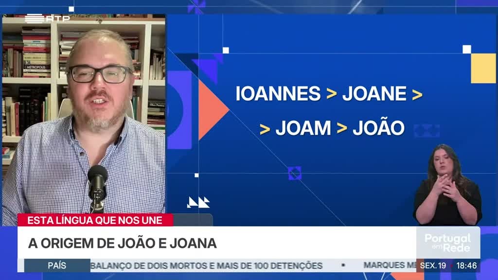 Imagem de Esta Língua Que Nos Une - João e Joana