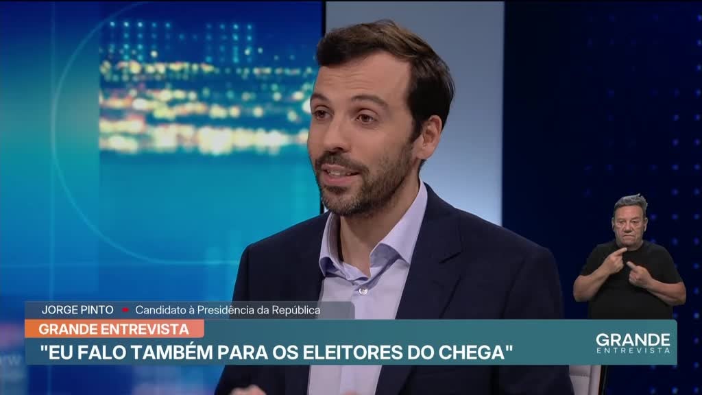 Imagem de Grande Entrevista - Candidatos à Presid - Jorge Pinto