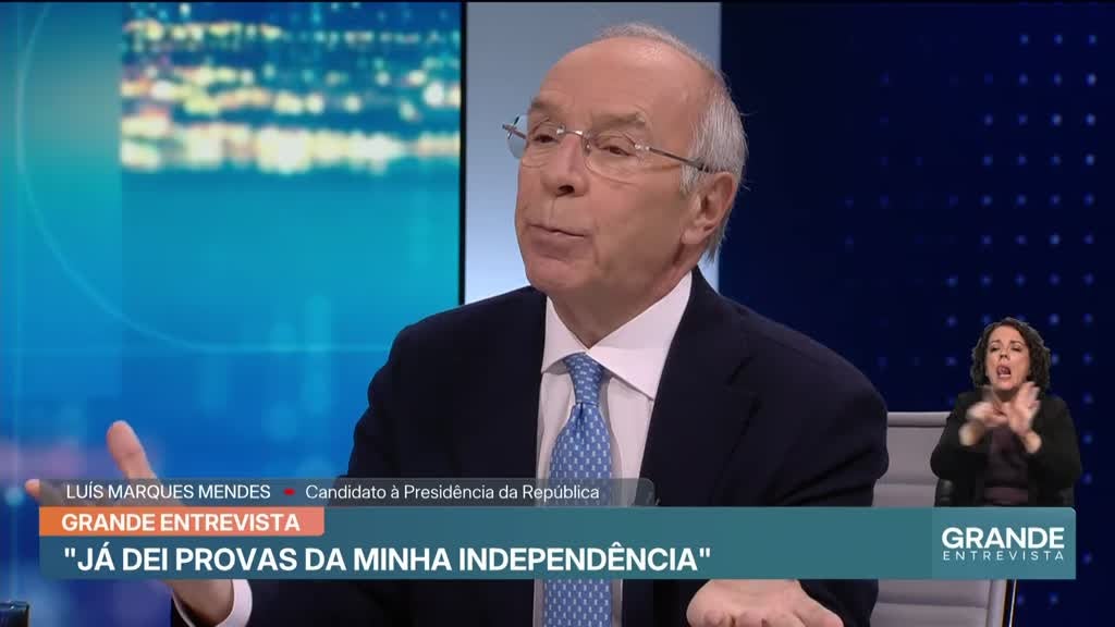 Imagem de Grande Entrevista - Candidatos à Presid - Luís Marques Mendes