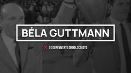 Imagem de B�la Guttmann, o sobrevivente do Holocausto