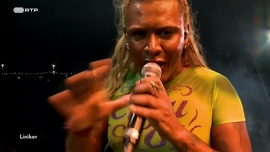 Imagem de Liniker no Primavera Sound Porto