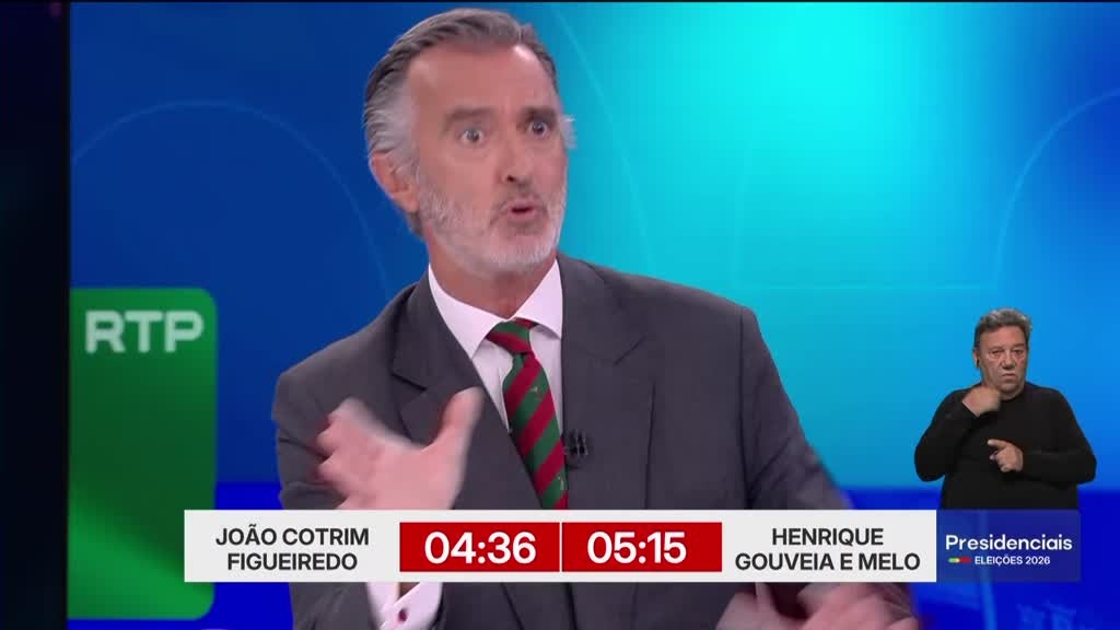 Imagem de Eleições Presidenciais 2026 - Debates - Henrique Gouveia e Melo x João Cotrim de Figueiredo