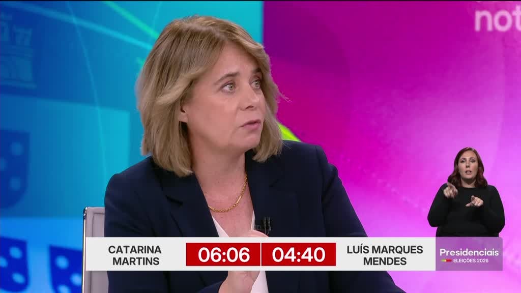 Imagem de Eleições Presidenciais 2026 - Debates - Luís Marques Mendes x Catarina Martins
