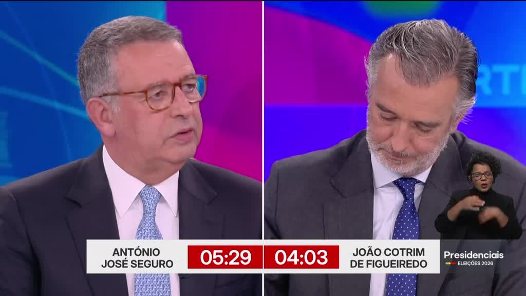 Imagem de Eleições Presidenciais 2026 - Debates - António José Seguro x João Cotrim de Figueiredo