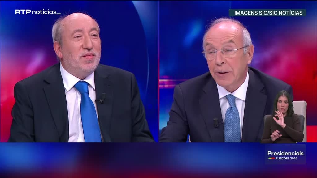 Imagem de Eleições Presidenciais 2026 - Debates - Luís Marques Mendes x António Filipe