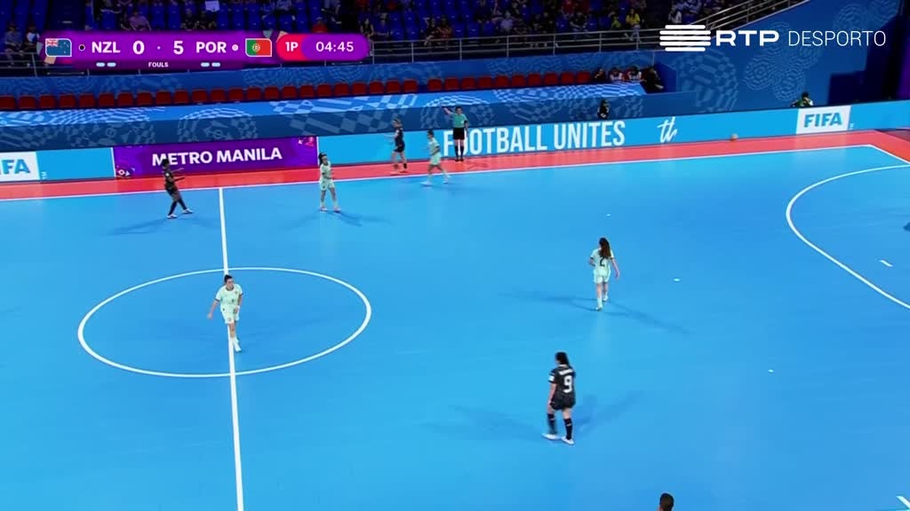 Imagem de FIFA Campeonato do Mundo de Futsal Femin - Nova Zelândia x Portugal
