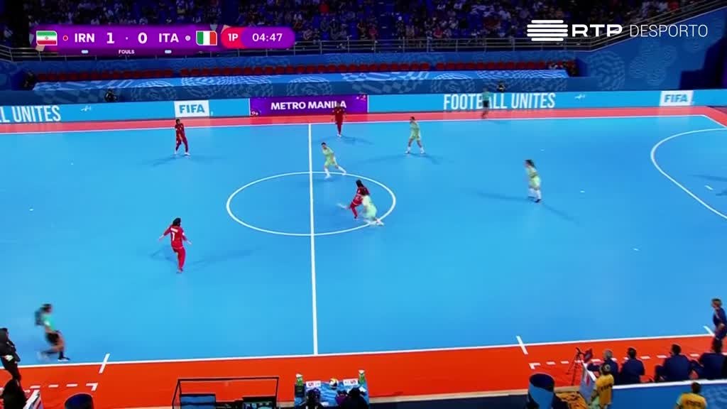 Imagem de FIFA Campeonato do Mundo de Futsal Femin - Irão x Itália