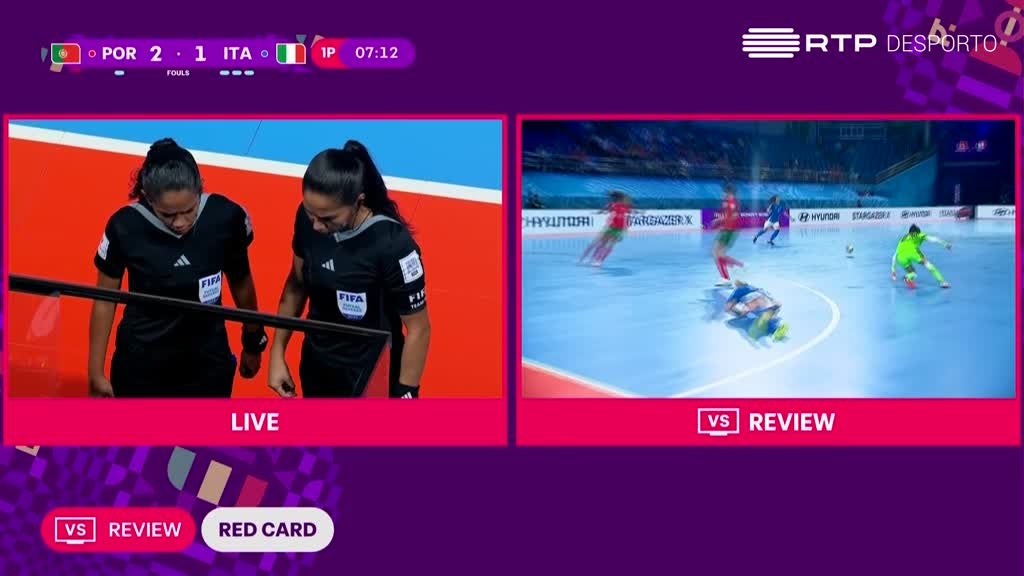 Imagem de FIFA Campeonato do Mundo de Futsal Femin - Portugal x Itália