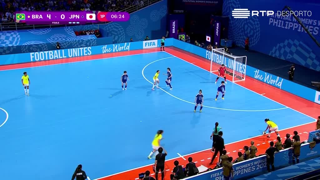 Imagem de FIFA Campeonato do Mundo de Futsal Femin - Brasil x Japão