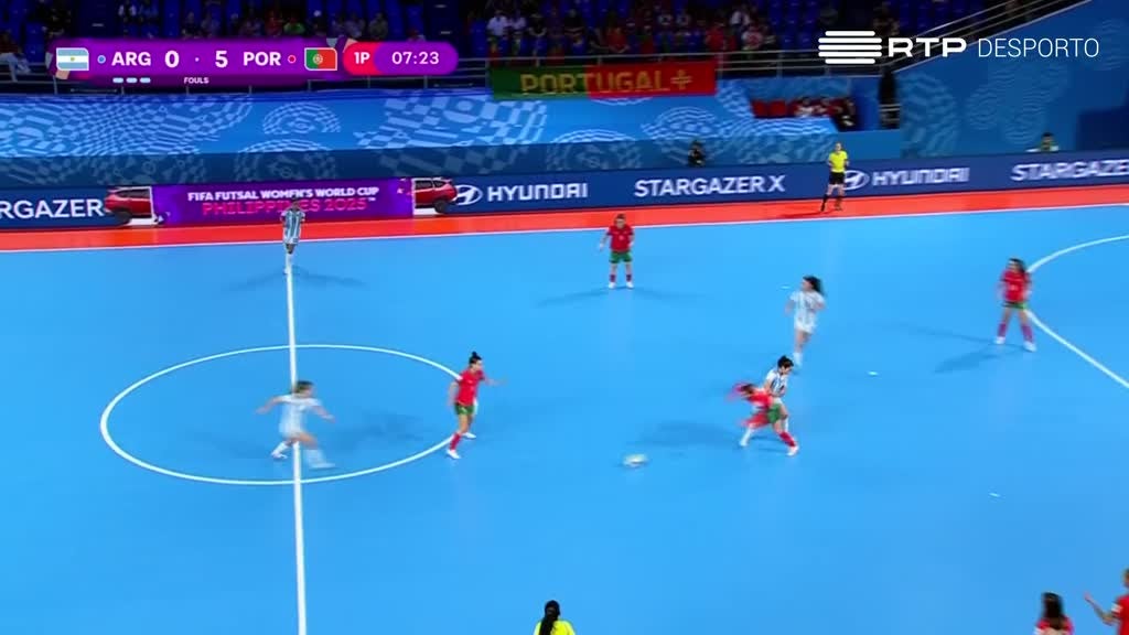Imagem de FIFA Campeonato do Mundo de Futsal Femin - Argentina x Portugal