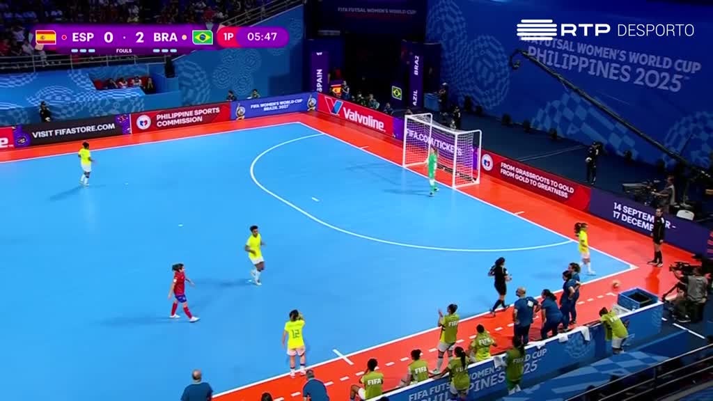 Imagem de FIFA Campeonato do Mundo de Futsal Femin - Espanha x Brasil