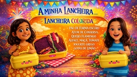 Imagem de A Minha Lancheira colorida