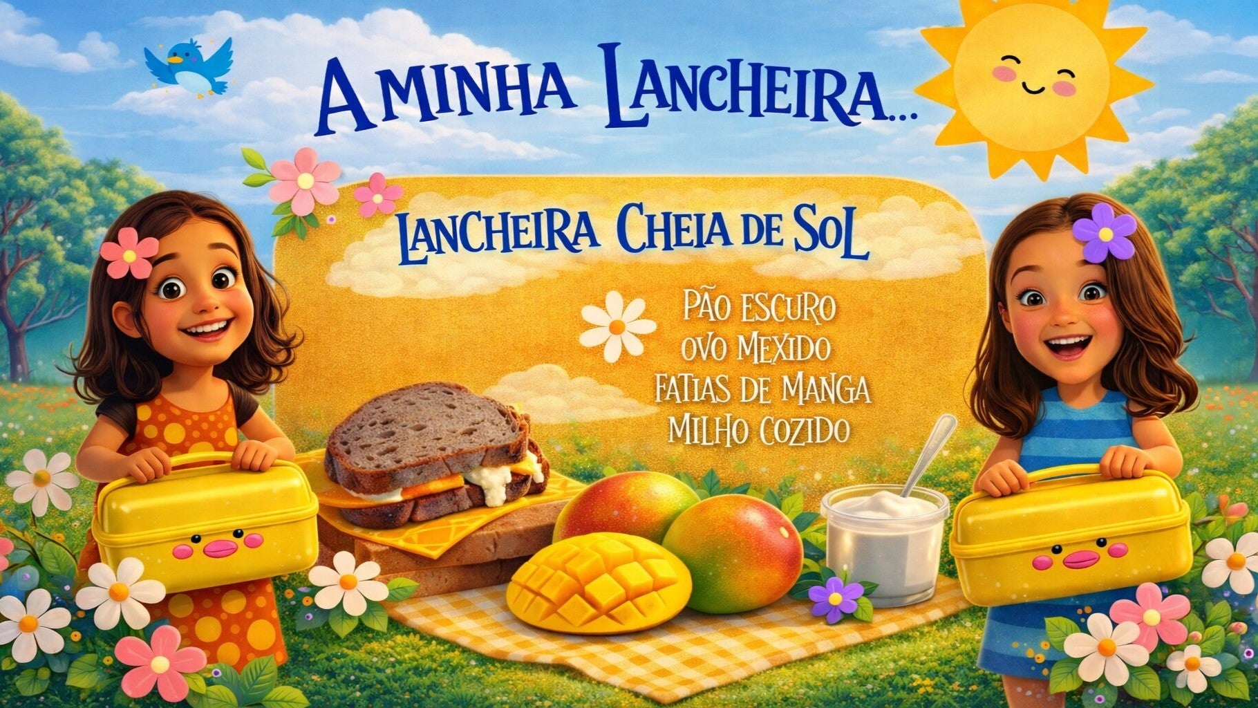 Imagem de A Minha Lancheira - A Minha Lancheira cheia de sol