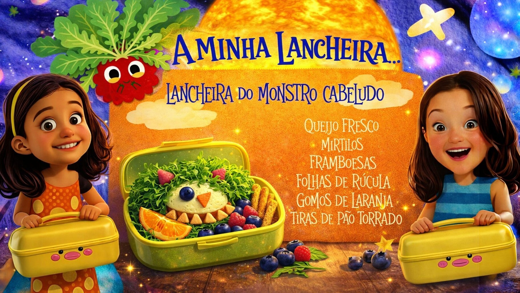 Imagem de A Minha Lancheira - A Minha Lancheira do monstro cabeludo
