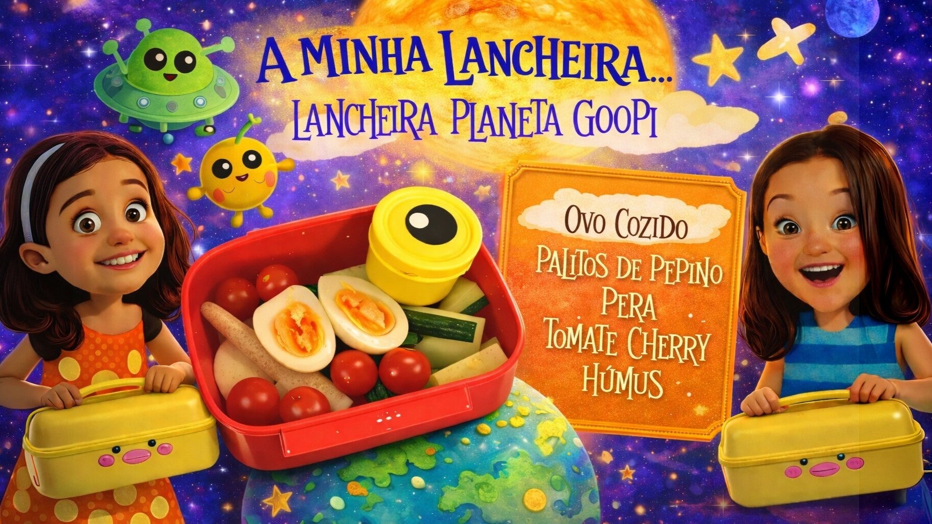 Imagem de A Minha Lancheira - A Minha Lancheira Planeta Goopi