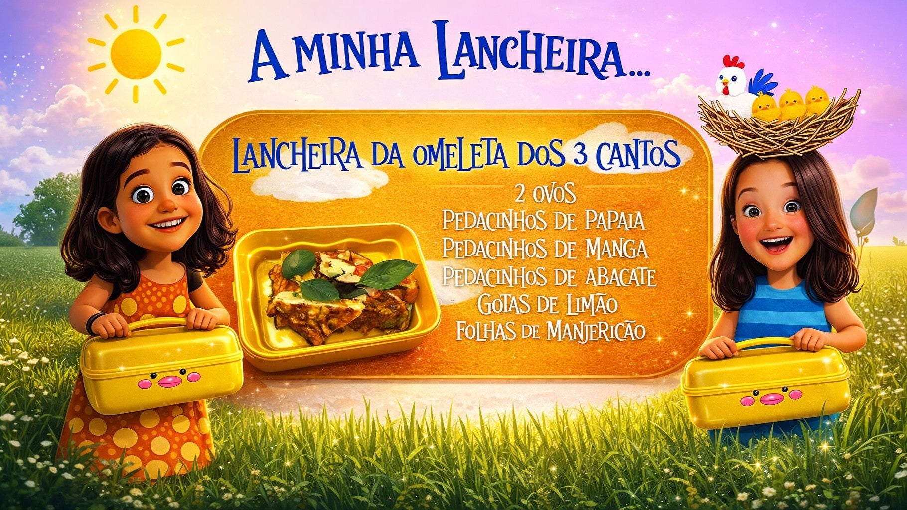 Imagem de A Minha Lancheira - A Minha Lancheira da omeleta dos 3 cantos