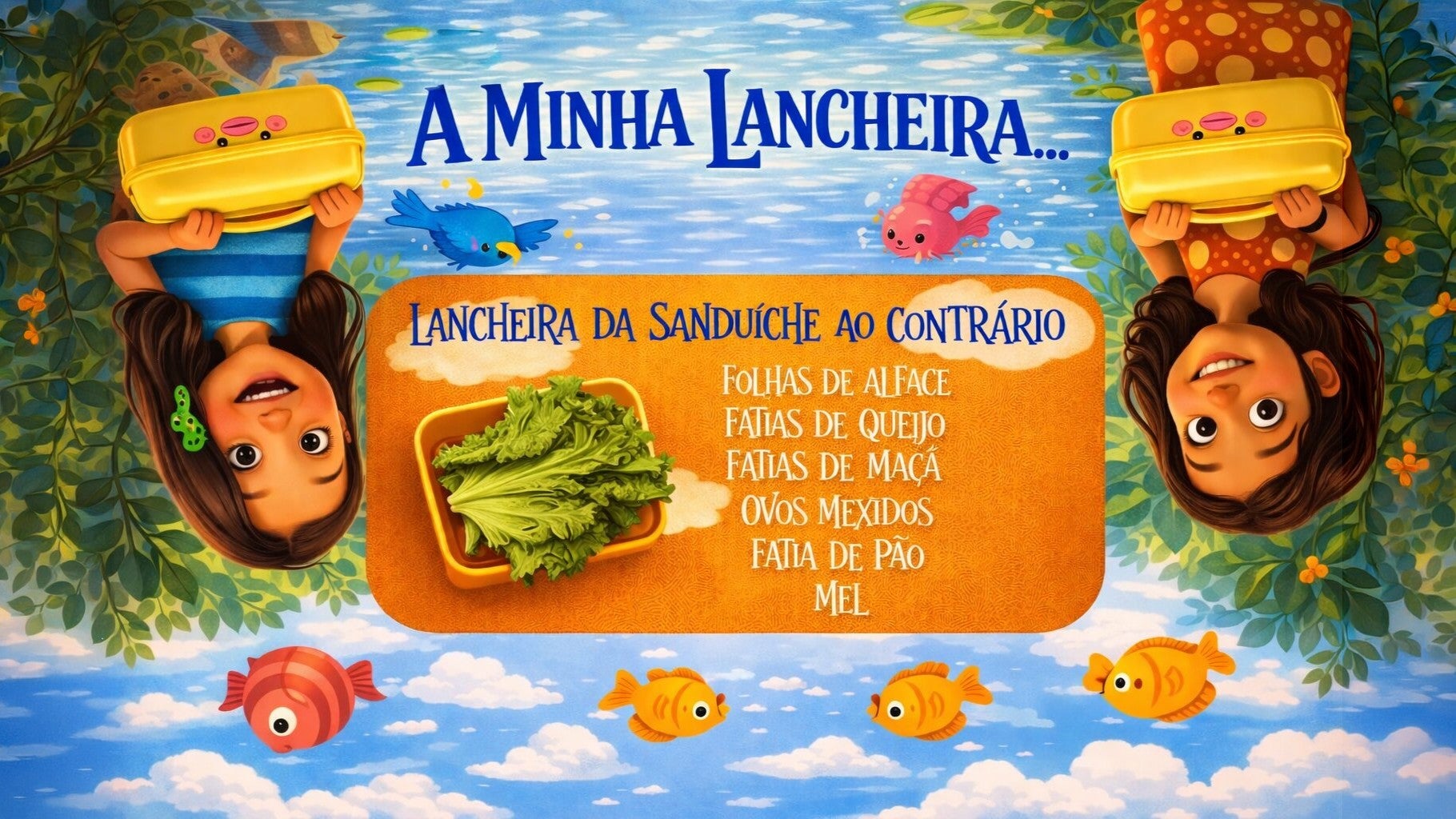 Imagem de A Minha Lancheira - A Minha Lancheira da sanduíche ao contrário