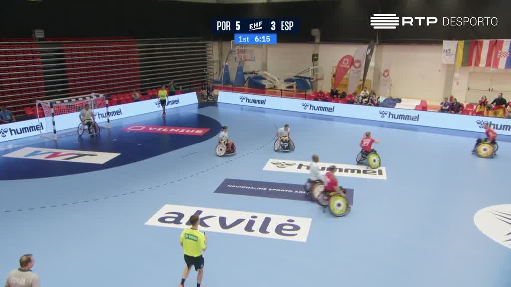 Imagem de Andebol: EHF Campeonato da Europa em Cad - Portugal x Espanha