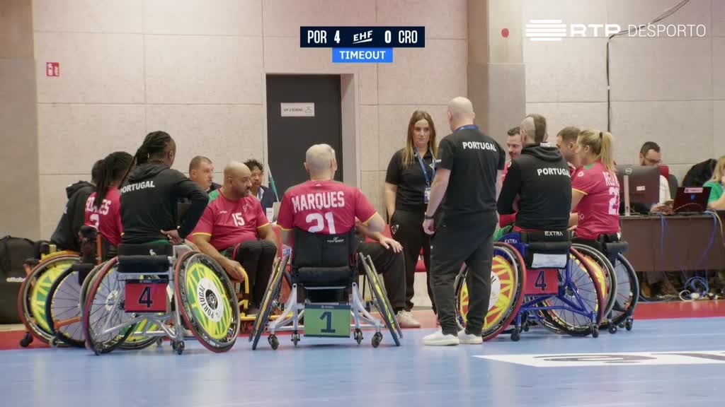 Imagem de Andebol: EHF Campeonato da Europa em Cad - Portugal x Croácia